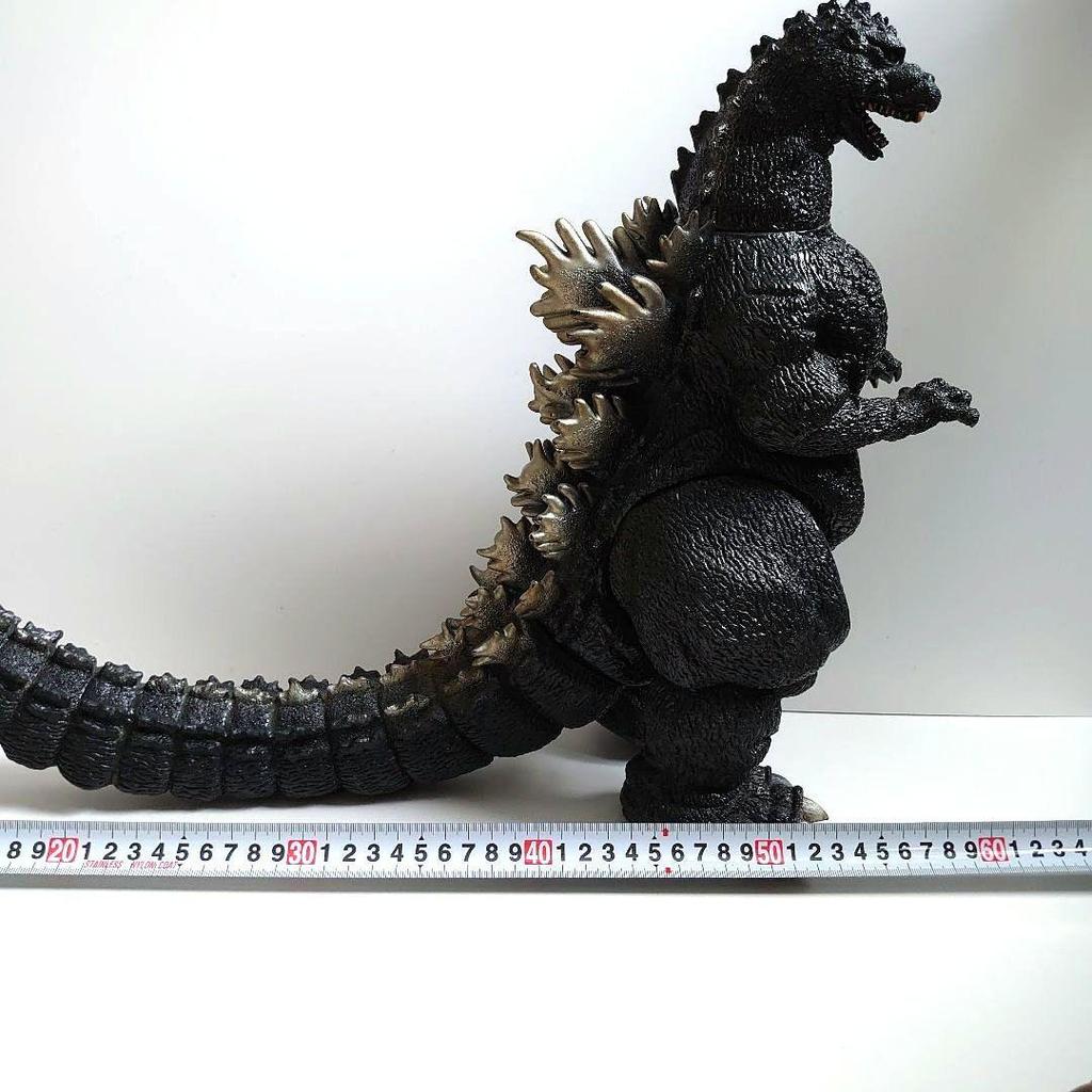 [USED] Rare 1991-1992 Toho Movie Bandai Godzilla & Mothra Soft Vinyl Figures