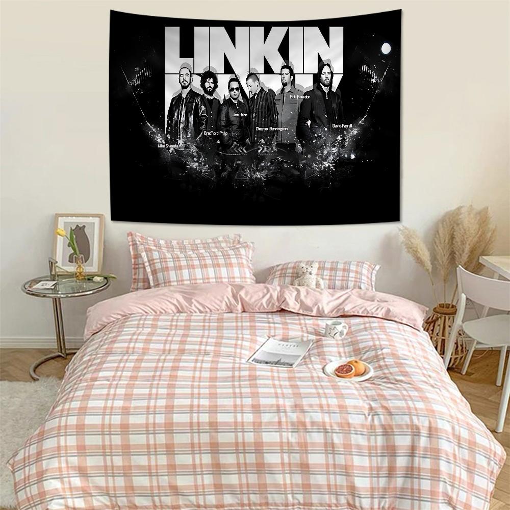 Linkin Park Band Hippie Wall Hanging Tapestries For Living Room Home Dorm Decor Art Home Decor