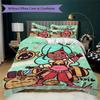 Slime Rancher-inspired Pattern Bedding,Quilt Set Quilt Cover Pillowcase Home Birthday Gift (1*duvet Cover+2*pillowcase,without core)XSJT0917187