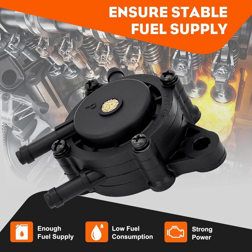 HIPA 24 393 04-S 24 393 16-S Fuel Pump Compatible With Kohler CH17-CH25 CV17-CV25 CH730-CH740 CV730-CV740 17HP-25HP Small Engine Fuel Pump Lawn Mower