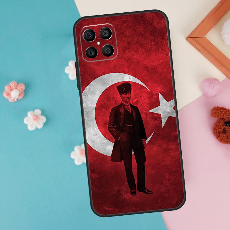 Turkei Turkey Ataturk Flag Case For Honor Magic 7 5 6 Lite Pro Honor X8b X9b X9a X8a X8 X9 X9c 50 70 90 200 Lite Cover