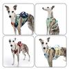Dog Harness With 3-Row Buckle Pocket Reflective Strip Pet Walking Small Medium Large Dogs