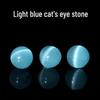 Green Cat's Eye Grape Beads: Round Spacer Beads for DIY Jewelry - Bracelet & Necklace Accessories.