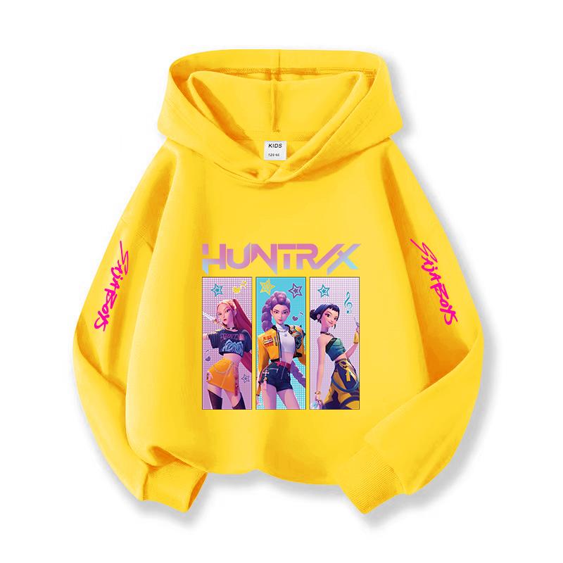 Hoodies Sweatshirts Girls Christmas Casual Comfortable Kids Hoodie Fashion Printed Pattern Sweatshirt Top