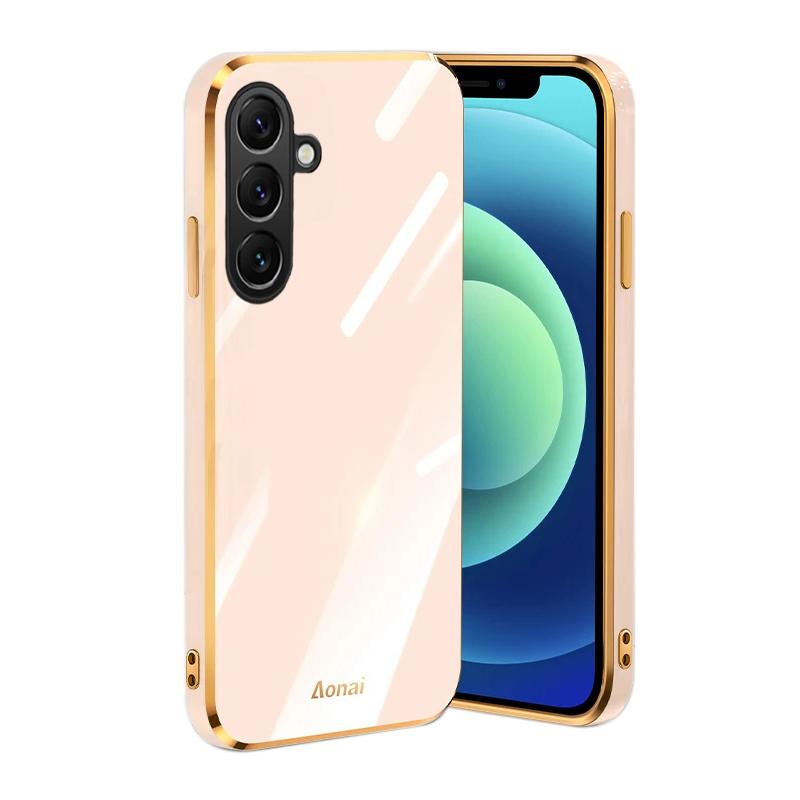 For Samsung Galaxy A07 /A07S /A08 /A18 Case Soft Transparent Plating Electroplate Shining Clear Cover for Samsung Galaxy A07/A07S/A08/A18 Phone Casing