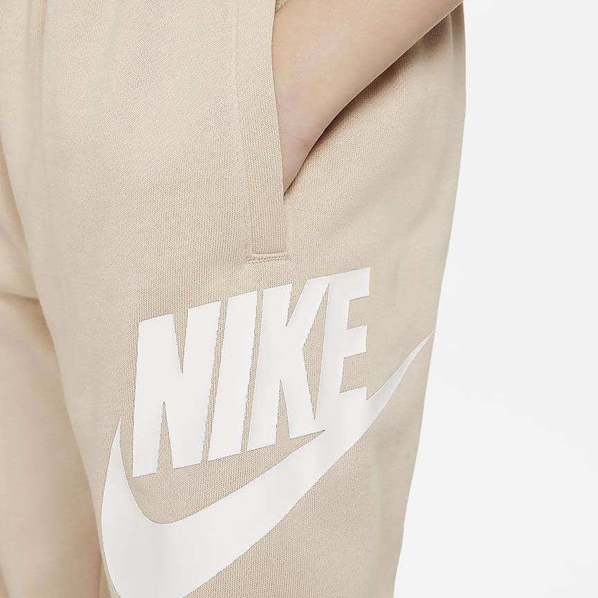 Nike Knitted Sports Pants With Letter Print Kids bottoms Sand-White FV3301-126