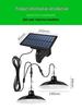 Solar-Powered Waterproof Tent Light: Indoor/Outdoor Pendant with Light Control