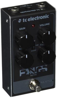 TC Electronic Distortion Pedal Analog FANGS METAL