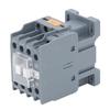 AC Contactor 3 Pole 1NO 1NC 18A Rail Mount Silver Contact Low Voltage Motor Controller 220V