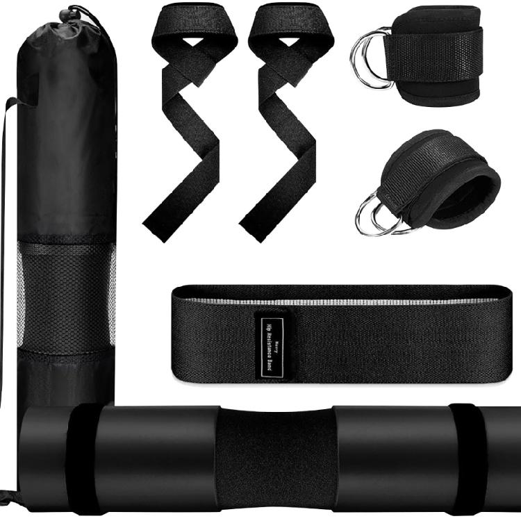 

Effective Lower Body Workout Solution Providing Cervical Comfort and Stability Polyester Texture for Strength Training чорний