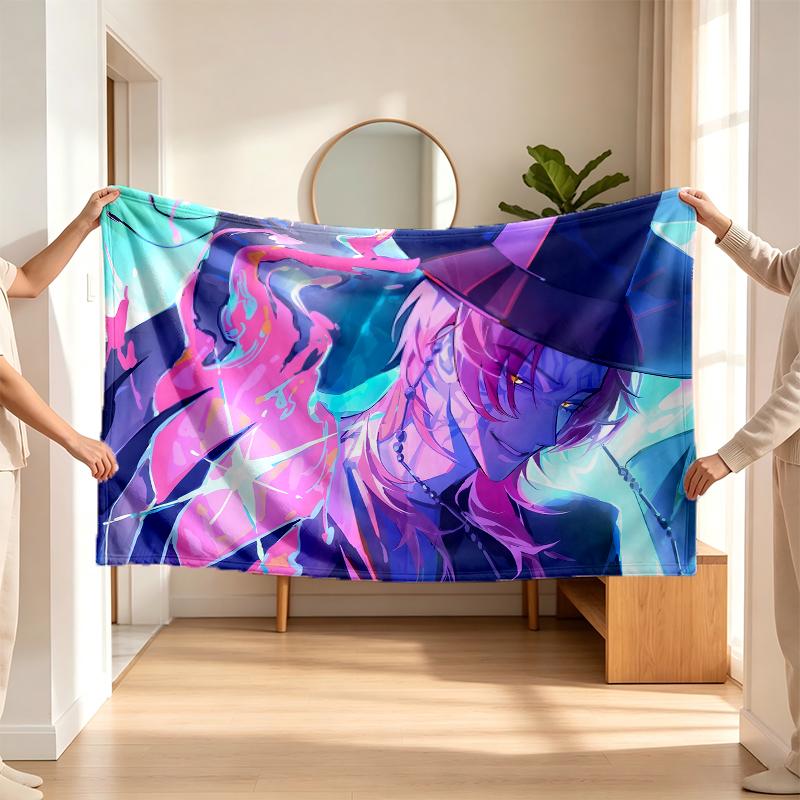 Romance (1) Flannel blanket a soft accent for the bedroom and living room and a cozy home gift