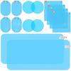 Car Rearview Mirror Protective Film Anti Fog Glare Rainproof Waterproof Mirror Film Clear Nano Coatin Side Windows Sticker 2pcs