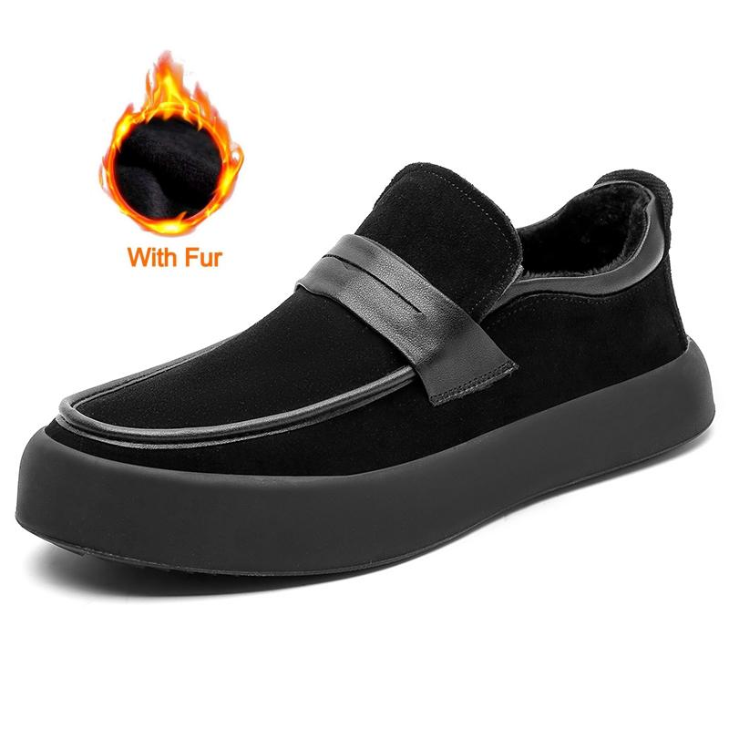 

Fashion Minimalist British Style Men Casual Leather Shoes Soft Sole Classic Business Casual Leather Shoes Outdoor Antiskid Walking Shoes 44