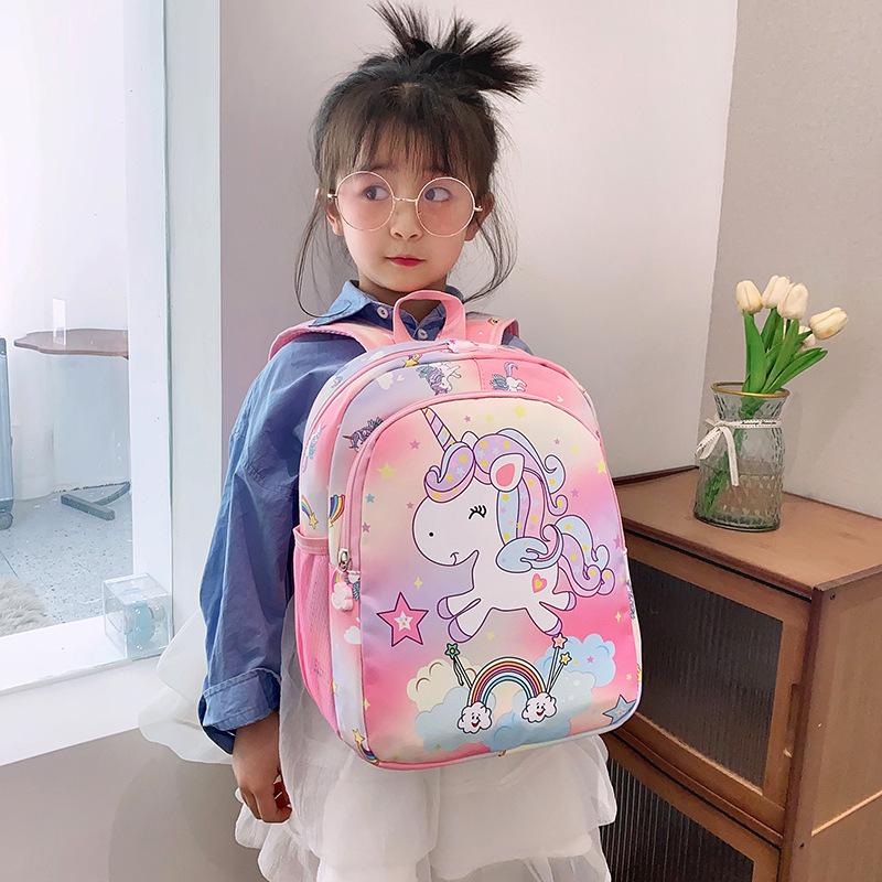 

Unicorn Ultralight Girls Backpack for Kindergarten and First Grade розовый