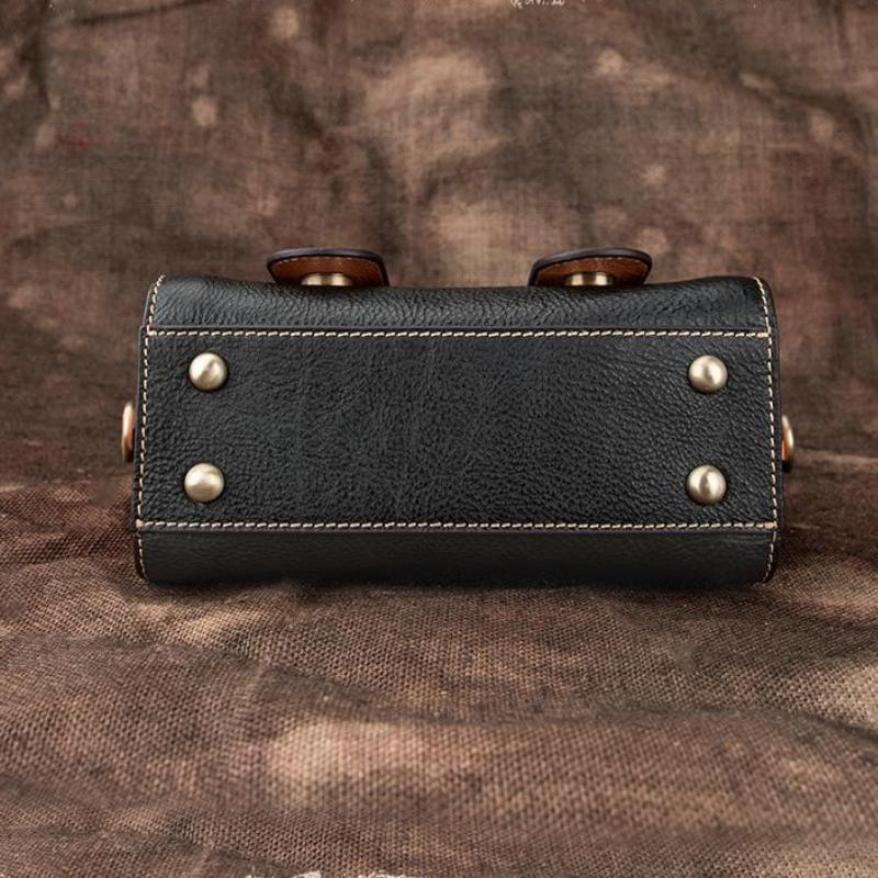 Johnature Mode erste Schicht Kuh Leder Frauen Tasche Vintage Handtasche Freizeit handgefertigte weibliche Schulter Messenger Taschen