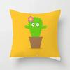 40/45/50cm Cactus Print Throw Pillow Cover Succulent Desert Plant Cushion Cover for Home Sofa Chair Pillow Cover