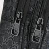 Men's PU Leather Crossbody Chest Bag - Urban Travel Sling with Earphone Hole & Multifunction Design