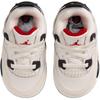 Air Jordan 4 Retro TD Flight Club Babysneaker Weiß Segel Schwarz IM4027-100