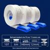White Flat Lifting Sling -  2, 3, 5 Ton Capacities - Industrial Crane Fabric Hoist Rope