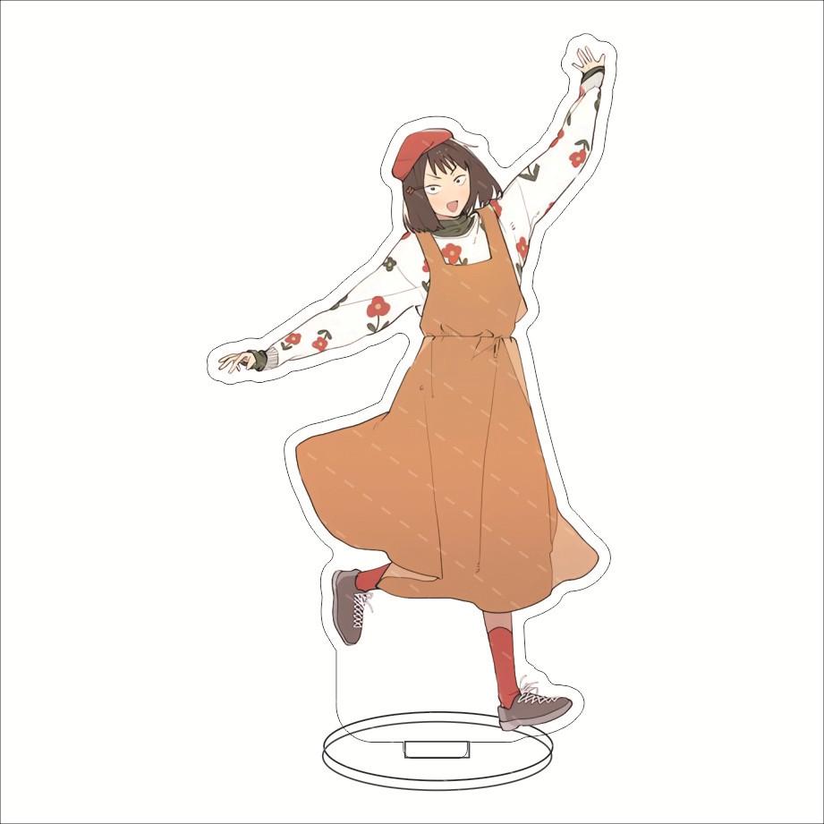 Anime Skip And Loafer Acrylic Stand Model Plate Decoration Desk Figure Display Students Gift Animation Product Ornaments Couple
