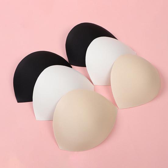 1 Pair Bikini Padding Inserts Foam Triangle Sponge Chest Pads