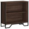 VidaXL Bookcase Brown Oak 80x31x74.5 Cm Engineered Wood, Shelf, Bookshelf, Storage Shelf, Cabinet 848623