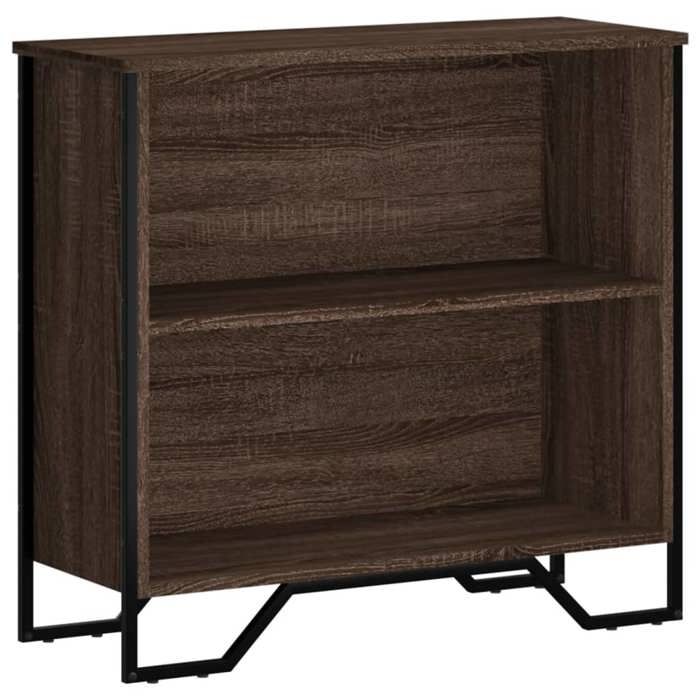 VidaXL Bookcase Brown Oak 80x31x74.5 Cm Engineered Wood, Shelf, Bookshelf, Storage Shelf, Cabinet 848623