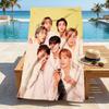 Boy Band Stylish Digital Printing Beach Towel Quick Drying Absorbent Blanket For Beach Pool Gym Travel Christmas Gift C9211886