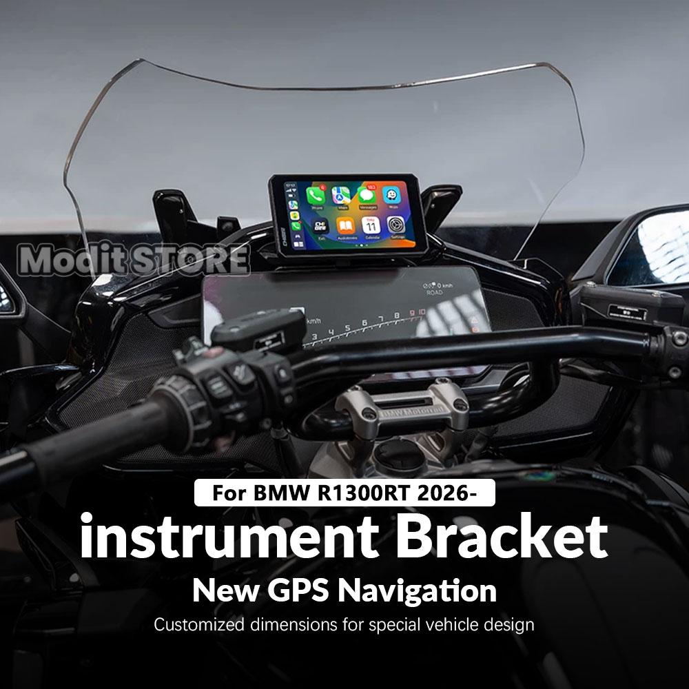 Für BMW K1600GT GTL GA K1600B 2022-2025 Motorradzubehör Navigationshalterung Instrumentenverlängerungshalterung GPS-Halterung Modifiziert