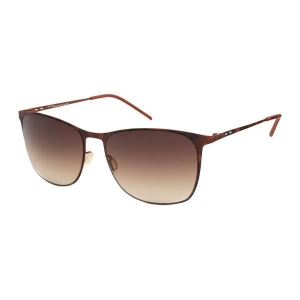 Lunettes De Soleil - Italia Independent - 0213-092-000 - Métal - Marron - Ø 57 Mm