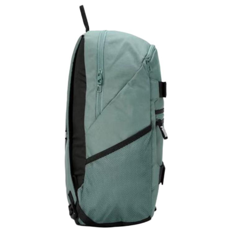 New PUMA Fabric Backpack Unisex Light Green Gray 079191-09