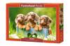 Puzzle 500 Teile B-53605 Niedliche Dackel