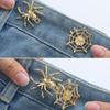 Spider Web Jean Fit Tighten Buckles Waist Buckle Jean Buttons for Loose Jeans  Party