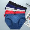 Modal Red Breathable Men's Briefs - Summer Thin Large Size for All Ages