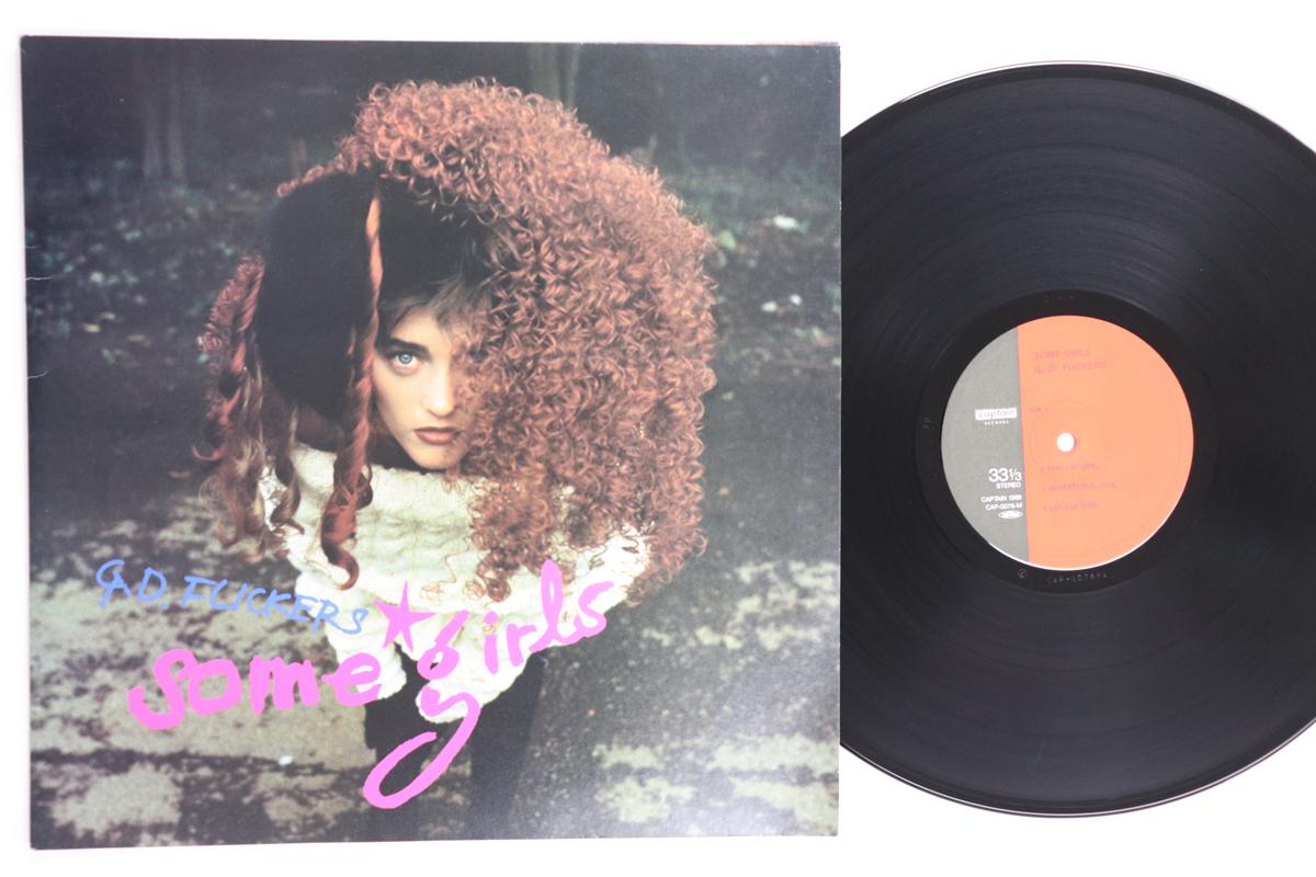 

LP Record G.D.FLICKERS - Some Girls CAP0078M CAPTAIN Japan Japanese Pop/Rock Used