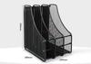 1pcs Triple hollow metal mesh material miscellaneous file frame file holder desktop file storage office supplies
