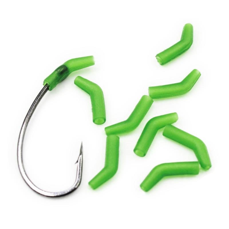 30/50pcs Fishing Hook Sleeves Fishing Anti Tangles Sleeves Fishing Terminals Sleeves Carp Fishing Accessories Easy Use