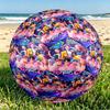 KPop Demon Hunters Print Size 5 Soccer Ball, PU Wear Resistant Football for Match Training and Daily Practice, Birthday Gift for Soccer Fans