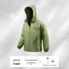 Mark Fairwhale Men's Windproof Waterproof Hooded Techwear Jacket