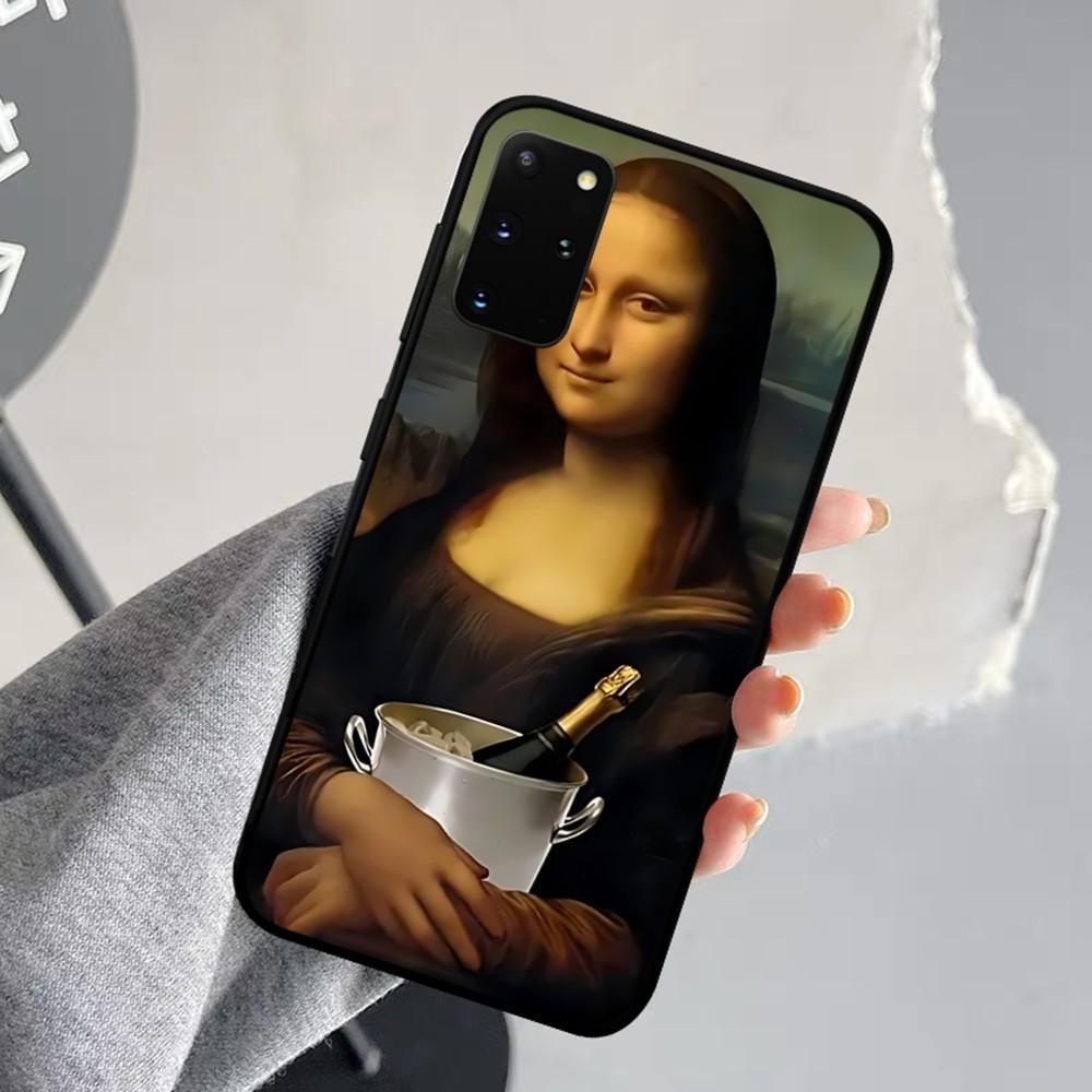 Mona Lisa Phone Case For Samsung S 9 10 20 21 22 23 30 23 24 Plus Lite Ultra FE S10lite Fundas