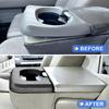 Center Console Cup Holder Replacement Pad Black Compatible With Ford F250 F350 F450 1999-2010 Center Console Cup Holder Armrest
