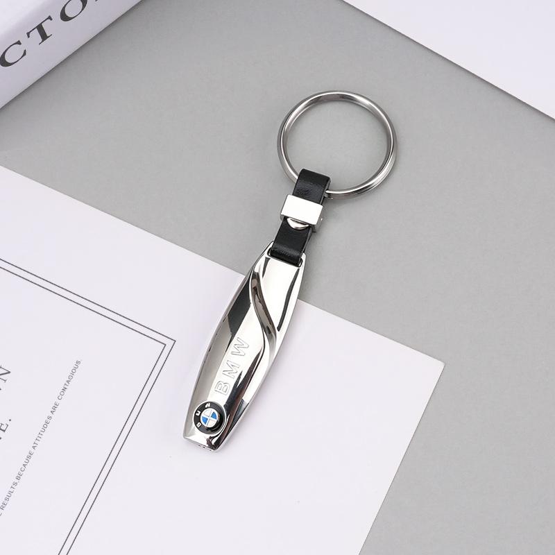3D Metal Car Emblem Keyring Car Key Chain Accessories For BMW 50TH X1 X3 X5 X7 F10 F34 F07 X4 G32 G11 G20 F20 F10 1 3 5 Series zjvg31