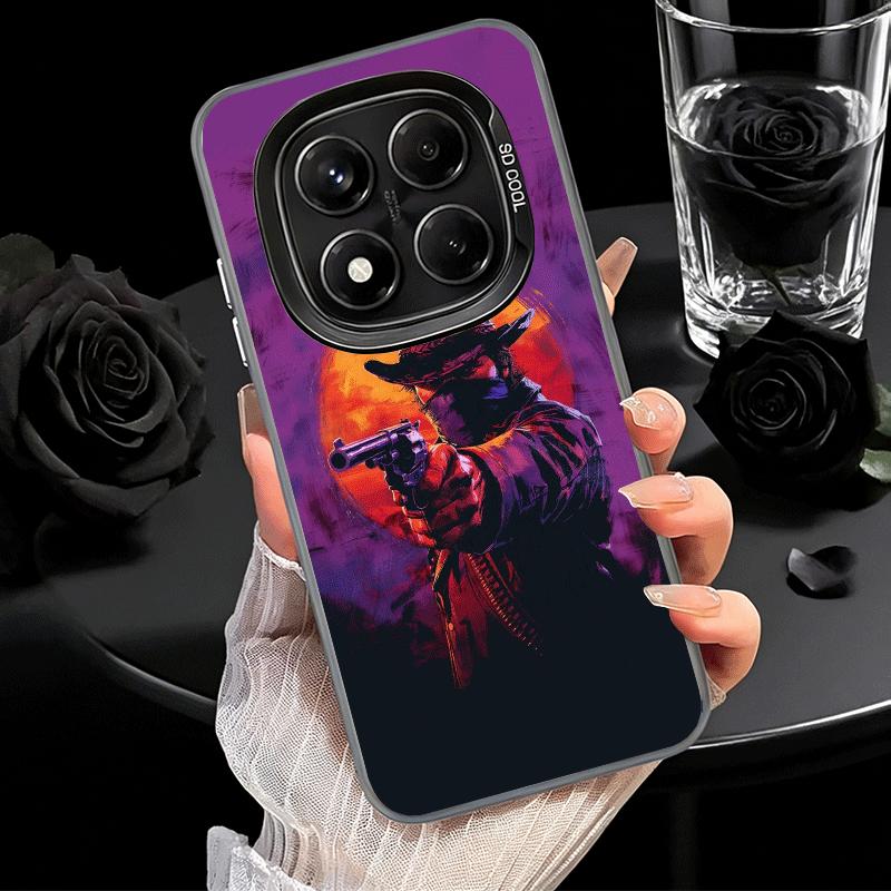 Red Dead R-Redemption Soft Phone Case for Xiaomi Redmi Note 13 14 15 Pro Plus 12S 12 11S 11 11T 10S 10 Shockproof Cover Back She