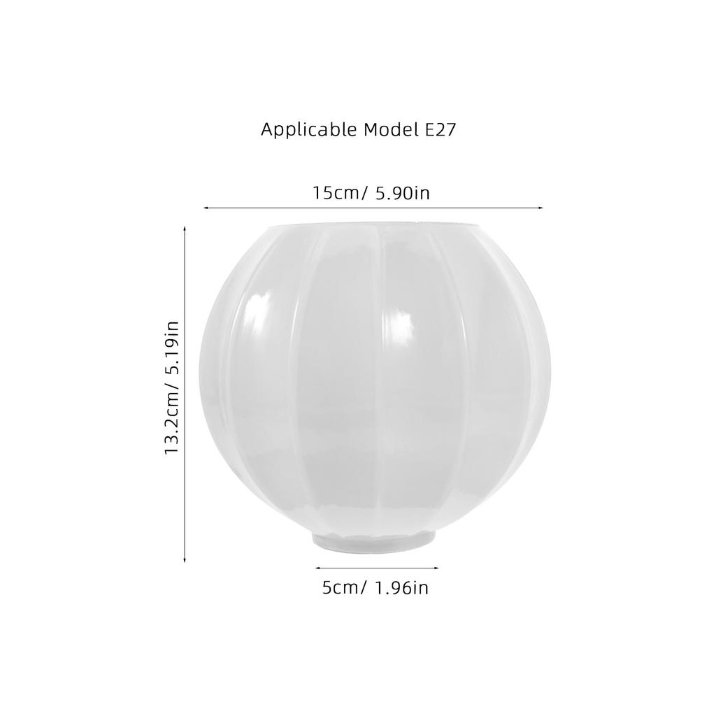 Glass Pendant Lamp Shade Replacement for Ceiling Light Fixtures Chandelier Shade Household Light Cover for E27 Bulb