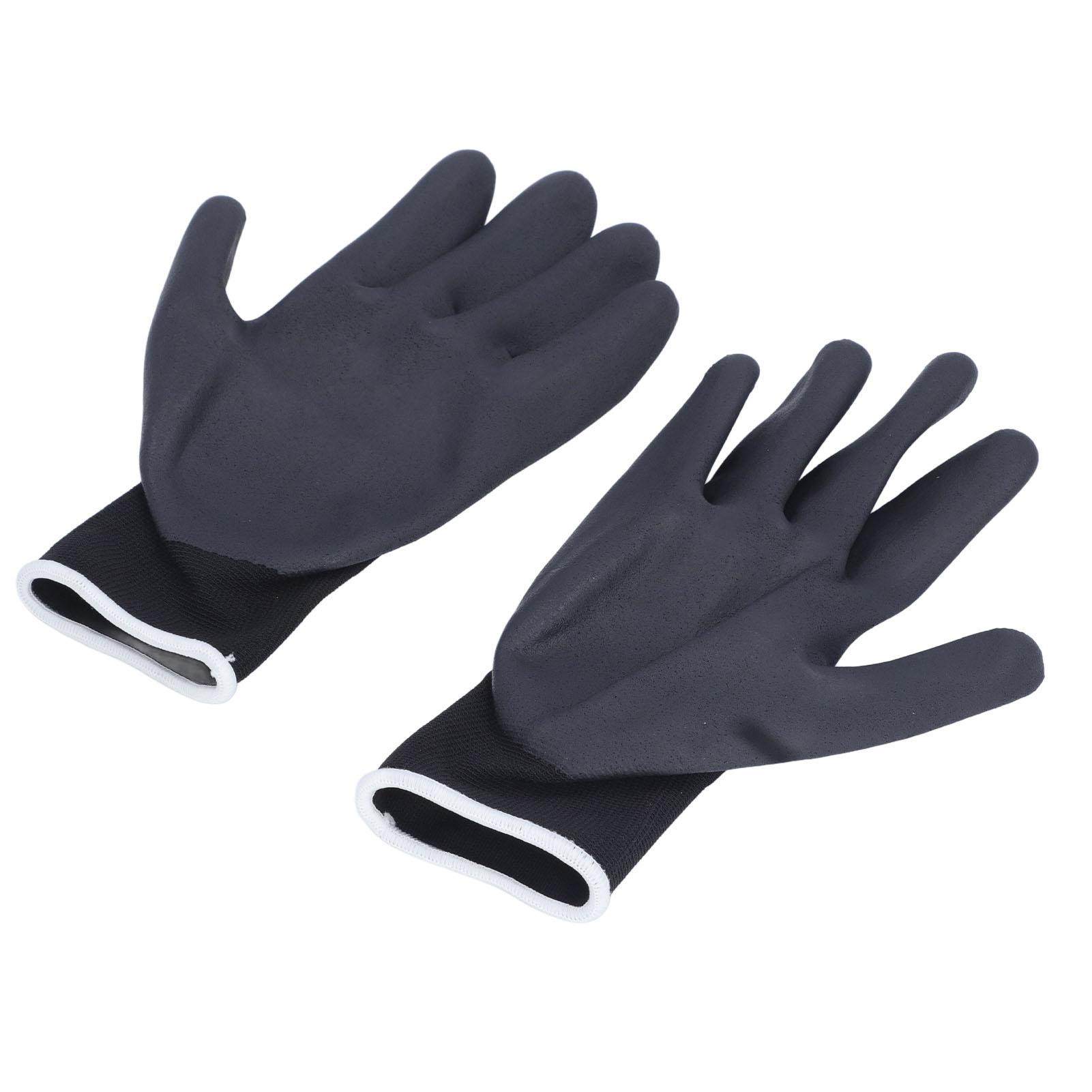 

Insulated Electrician Gloves 400V High Voltage Resistant Flame Retardant Rubber Non Slip Texture Prevent Shock L Size