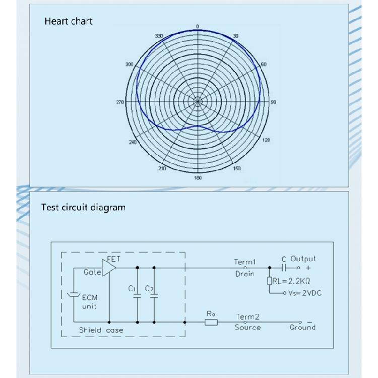 Quality Electret Microphone Capsules Electret Condenser Mic Cores Compatible for Multiple Sound Systems for Widely Use