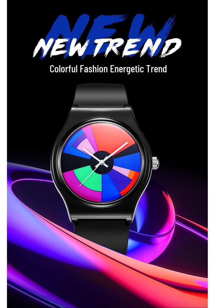 Sinobi Silent Quartz Waterproof Watch for Women, Boys, and Girls - Student Party & Sport Fashion Accessory