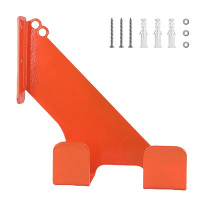 Supporto per Motosega in Acciaio Resistente Montaggio a Parete Rastrelliera per Riporre la Motosega per Garage Capannone Officina