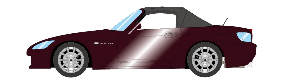 

EIDOLON Honda S2000 2005 года, темно-бордовый металлик, готовый продукт, масштаб 1/43 (АП2)