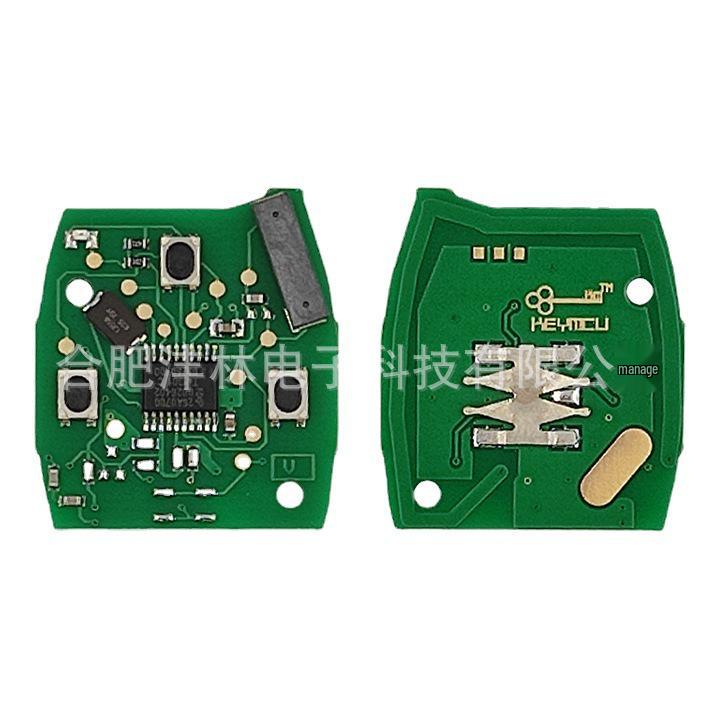 Honda CRV 2-Tasten 433 46 Chip Fernbedienung Schlüssel